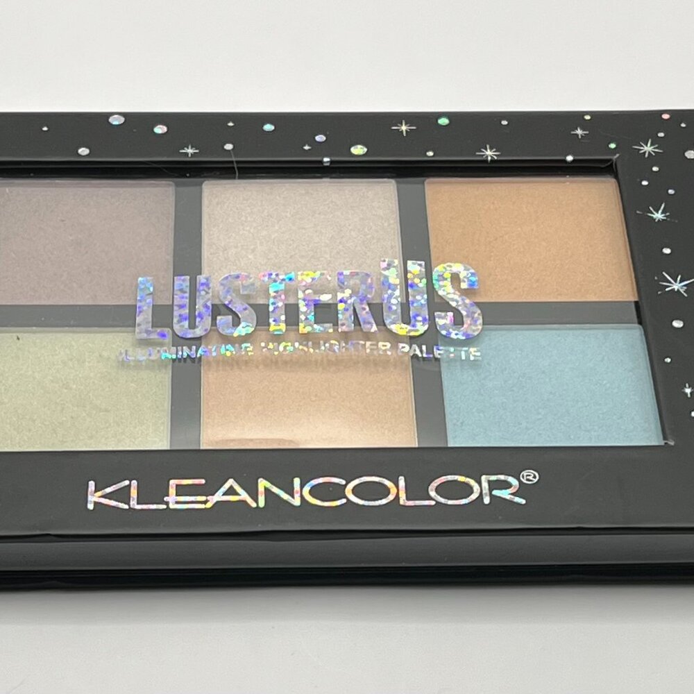 Kleancolor LusterUS Glow Kit - 6 Foil Metallic Highlight Shades